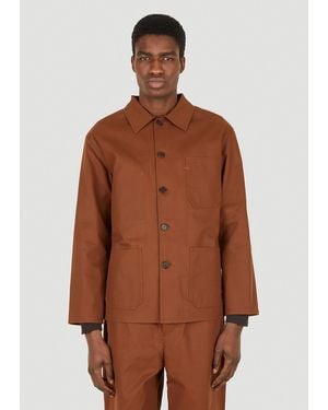 Meta Campania Collective Bill Workwear Jacket - Brown