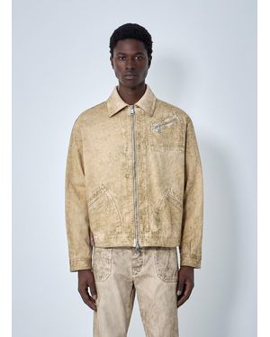 Vivienne Westwood Denim Zip Jacket - Natural