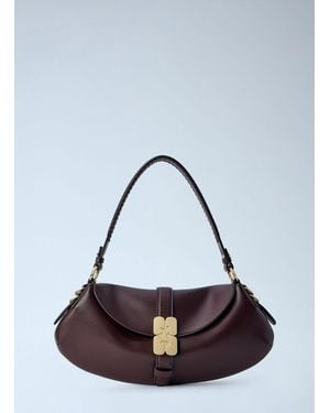 Ganni B-Kat Shoulder Bag - Red