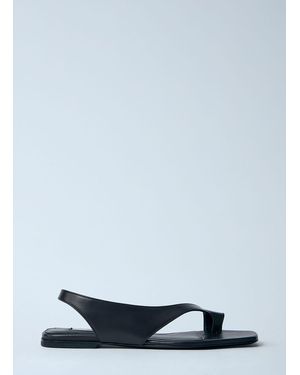 TOTEME Leather Sandals - Blue