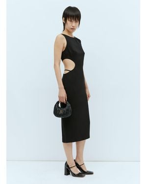 St. Agni Arc Cut-out Dress - White