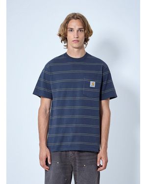Carhartt Bert Pocket T-Shirt - Blue