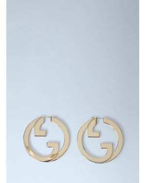 Gucci Interlocking G Earrings - Blue