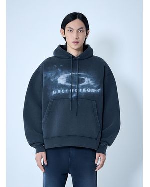 Balenciaga Oversized Hoodie - Blue