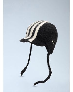 Y-3 3-Stripes Bonnet - Black