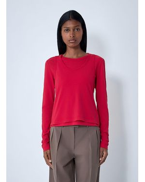 The Row Seruni T-Shirt - Red