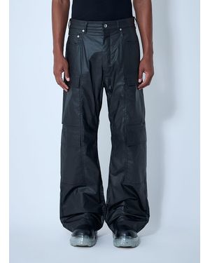 Rick Owens Double Cargo Jeans - Blue