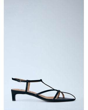 Jil Sander Cage Sandals - White