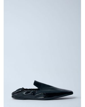 TOTEME Elastic Leather Loafers - White