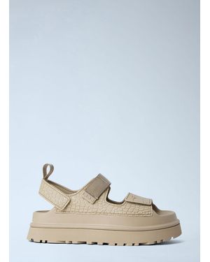 UGG W Goldenglow Embossed Sandals - Blue
