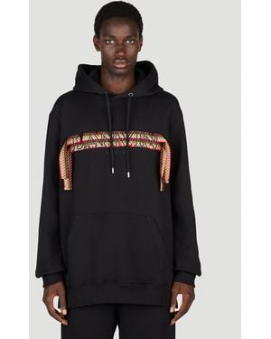 Lanvin Curblace Hooded Sweatshirt - Black