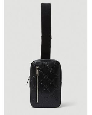 Gucci Tennis 2.0 Sling Crossbody Bag - Black