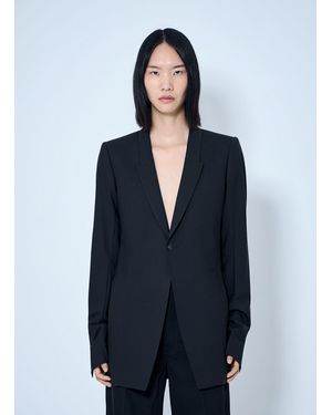 Rick Owens Extreme Soft Blazer - Blue