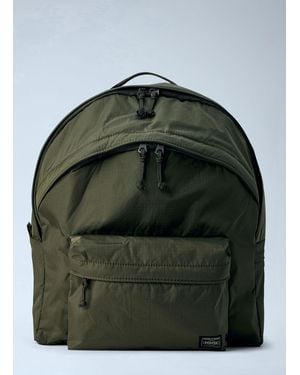 Porter-Yoshida and Co Large Double Pack Backpack - Green
