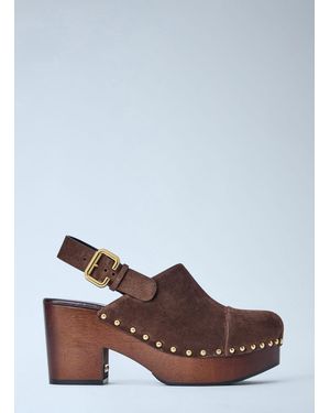 Chloé Chloé Jeannette Clogs - Brown