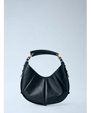 Saint Laurent Small Mombasa Shoulder Bag - Blue
