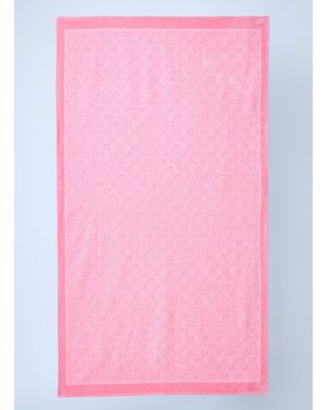 Gucci Gg Terry-cloth Towel - Pink