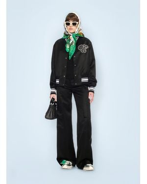 Off-White c/o Virgil Abloh Off Toybox Satin Cargo Trousers - Multicolour