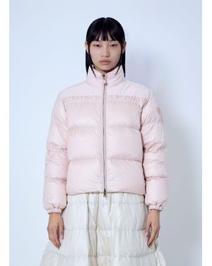 Moncler Meditation Short Down Jacket - White