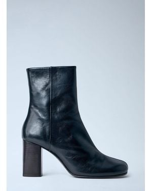 Lemaire Anatomic 80 Ankle Boots - Blue