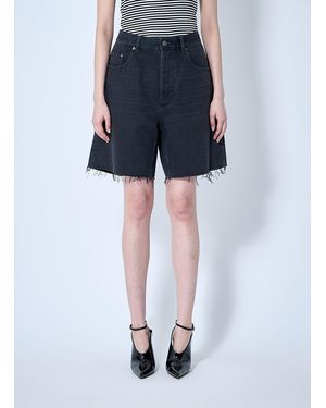 Saint Laurent Denim Shorts - Blue