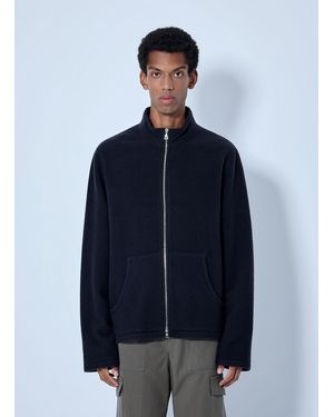 Rier Fleece Full Zip Sweatshirt - Blue