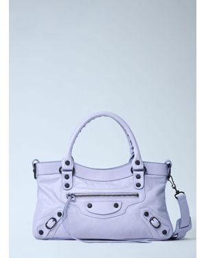Balenciaga Le First City Bag - Blue