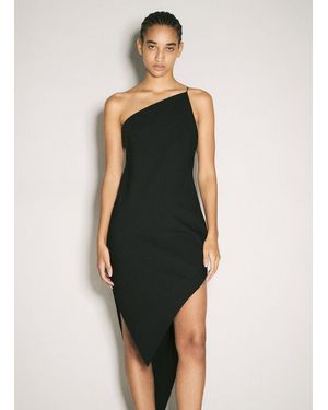 Alexander Wang Asymmetric Slit Maxi Dress - Multicolor