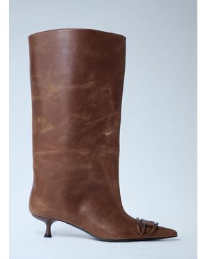 DIESEL D-Venus 40 Tube Boots - Brown