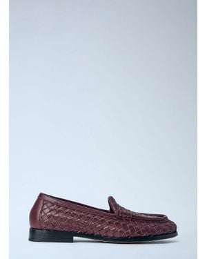 Bottega Veneta Sveglia Loafers - White