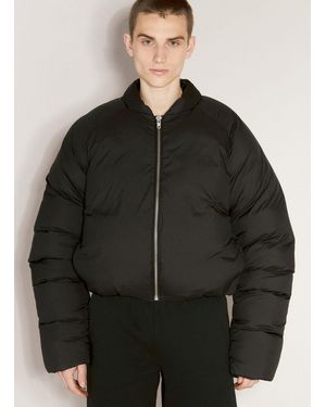 Entire studios Pillow Bomber Jacket - Black
