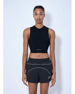 Balenciaga Fitted Cut Top - Blue