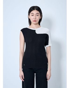 Kiko Kostadinov Nomas Knit Top - Blue