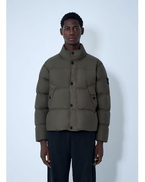 Stone Island Crinkles Reps Ny Bomber Jacket - Grey