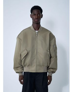 Entire studios Broad Bomber Jacket - Grey