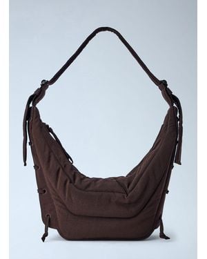 Lemaire Medium Soft Game Bag - Grey