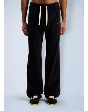 Palm Angels Classic Logo Cord Travel Trousers - Black