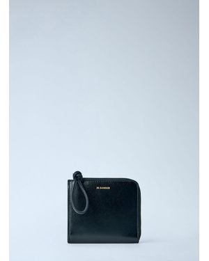 Jil Sander Credit Card Purse - Blue