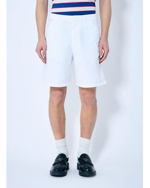 Prada Oxford Shorts - Blue