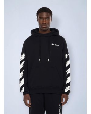 Off-White c/o Virgil Abloh Ink Arrow Skate Hooded Sweatshirt - Blue