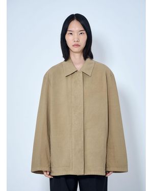 The Row Baeza Jacket - Natural