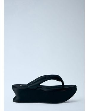 Balenciaga Gaeta Thong Sandals - Blue