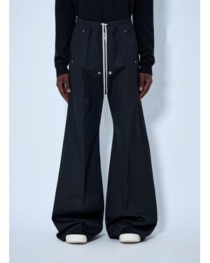 Rick Owens Wide Bela Pants - Blue