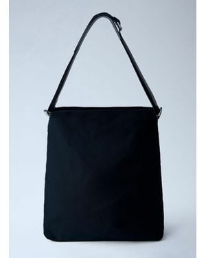 Dries Van Noten Canvas Tote Bag - Blue