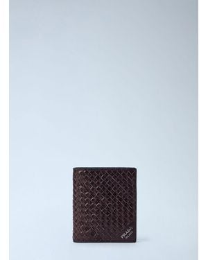 Prada Leather Wallet - White