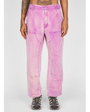 NOTSONORMAL Washed Working Jeans - Pink