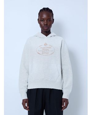 Prada Cotton Fleece Hoodie - White