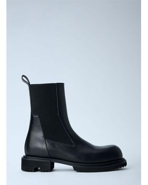 Rick Owens Beatle Gabe Boots - Blue