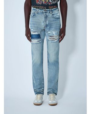 GALLERY DEPT. Distressed Bowery 5001 Jeans - Blue