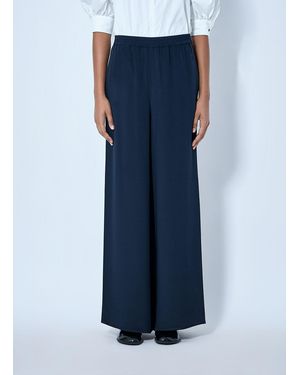 Max Mara Wide-Leg Pants - Blue